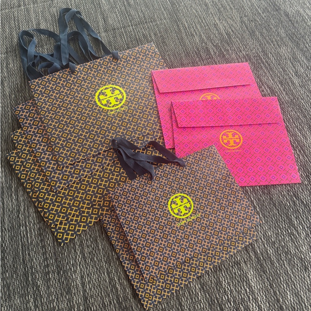 Tory Burch Shopping Bags Paper Gift NEW - Set of 8